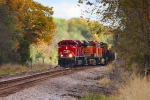 CP 7005, BNSF 7488, 6781, 4555